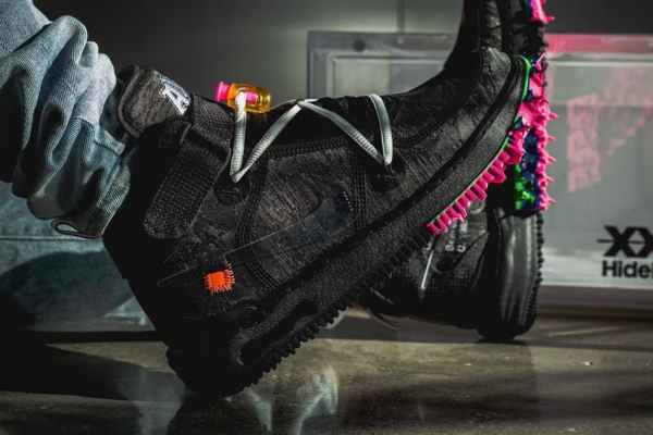 Giày Nike x Off-White Air Force 1 'Black' DO6290-001 - Ảnh 5