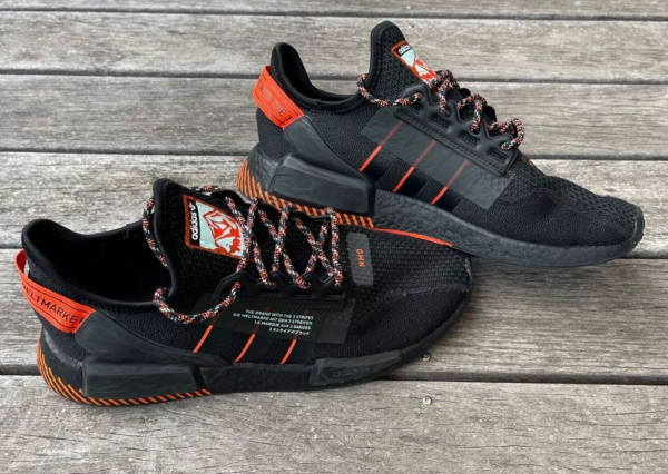 Giày Adidas NMD R1 V2 'Black Solar Red' FW6409 - Ảnh 7