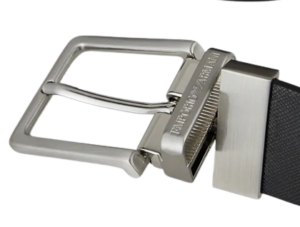 Alternative view of Thắt Lưng Giorgio Arman Reversible In Saffiano 'Black' Y4S270YLP4X188001