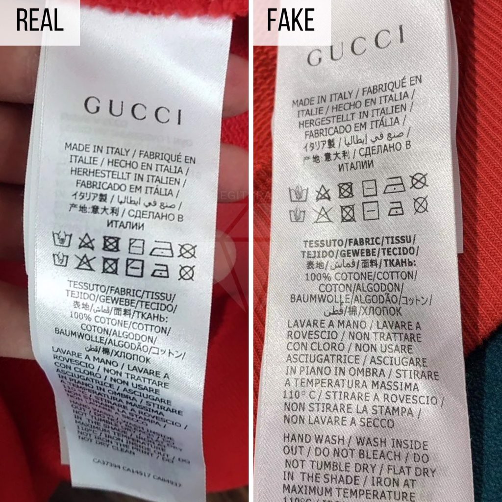 Legitcheck: Cách phân biệt Gucci Hoodie real và fake Hinh anh 3: Legitcheck: Cach phan biet Gucci Hoodie real va fake