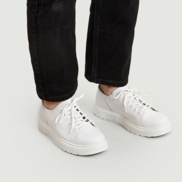 Giày Dr.Martens Dante Leather Casual White 22127100 - Ảnh 6