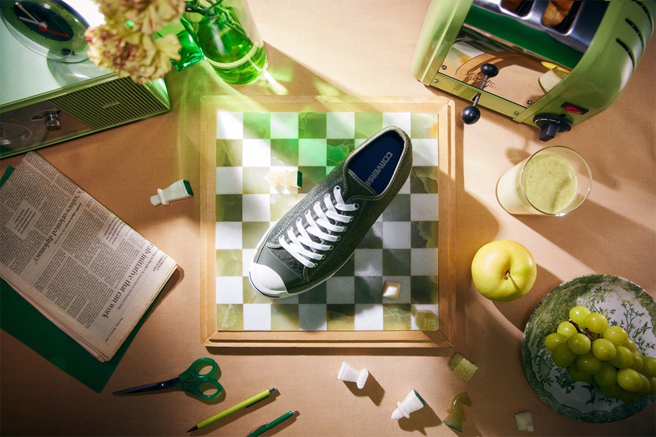 Hinh anh 1: Hinh anh chinh thuc ve phien ban Converse Jack Purcell "Matcha"