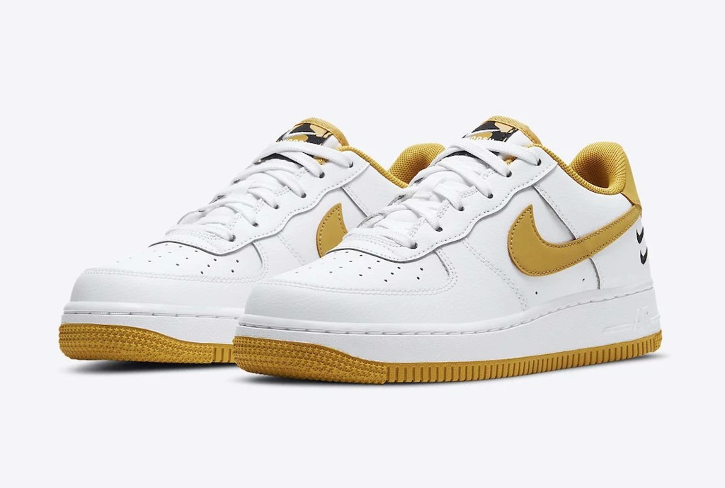 Air Force 1 wheat double swoosh