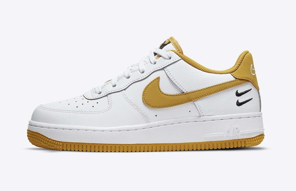 Air Force 1 wheat double swoosh