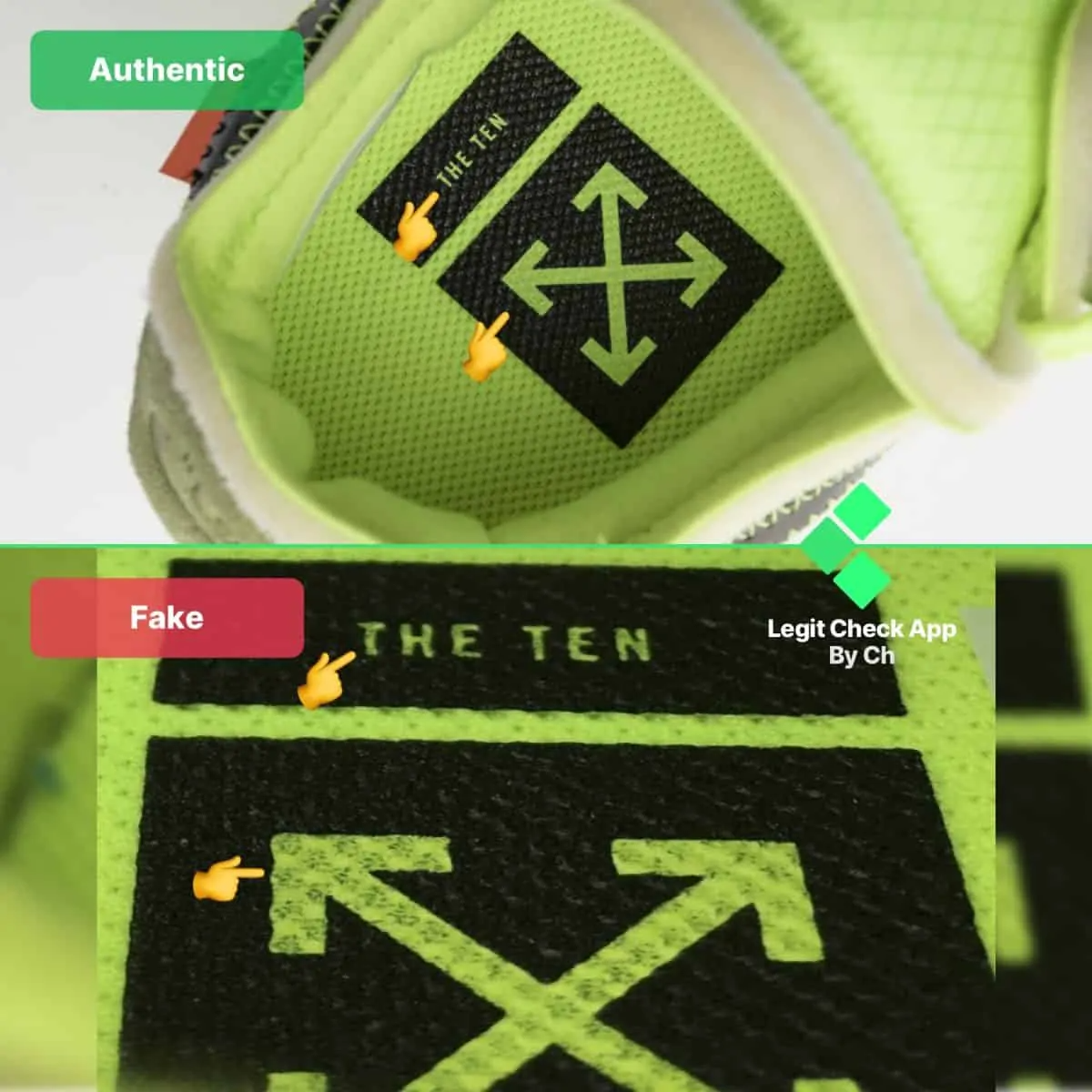 Hinh anh 7: Legitcheck: Cach phan biet Off-White Air Force 1 Volt Real va Fake