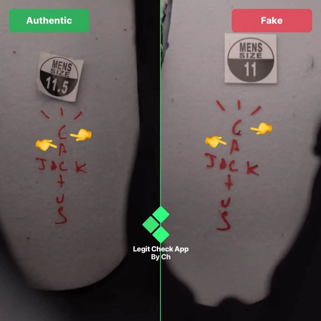 Legitcheck: Hướng dẫn cách phân biệt Air Jordan 1 High Travis Scott Real và Fake Hinh anh 7: Legitcheck: Huong dan cach phan biet Air Jordan 1 High Travis Scott Real va Fake