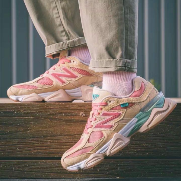Giày New Balance 9060 'Cookie Pink' U9060JF1 - Ảnh 3