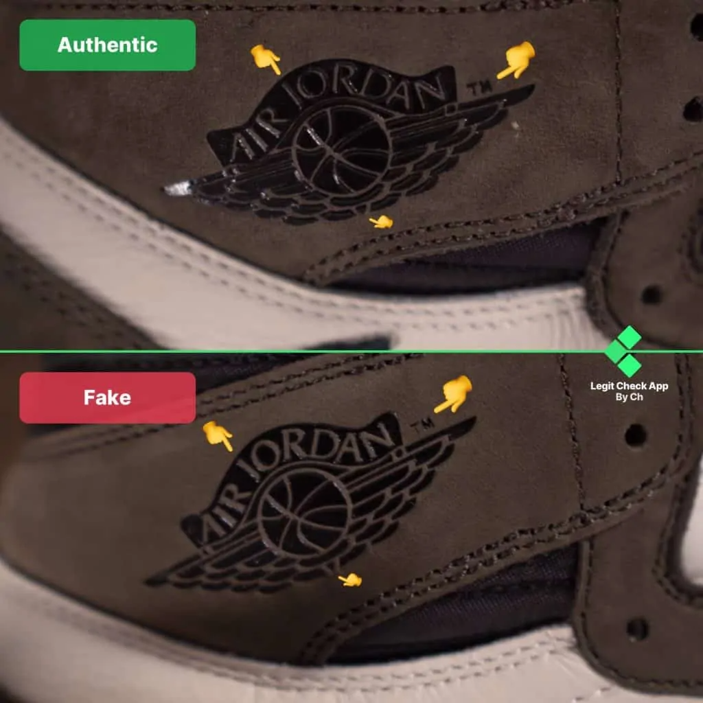 Legitcheck: Hướng dẫn cách phân biệt Air Jordan 1 High Travis Scott Real và Fake Hinh anh 8: Legitcheck: Huong dan cach phan biet Air Jordan 1 High Travis Scott Real va Fake