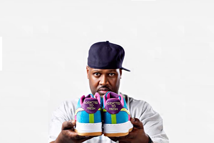 DJ Clark Kent, một người hâm mộ của Air Force 1