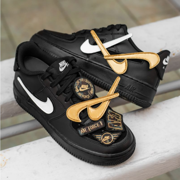 Giày Nike Air Force 1 GS 'Black' DB2812-001 - Ảnh 5