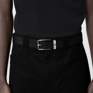 That Lung Louis Vuitton Signature Pont Neuf Belt 'Black' M8201U