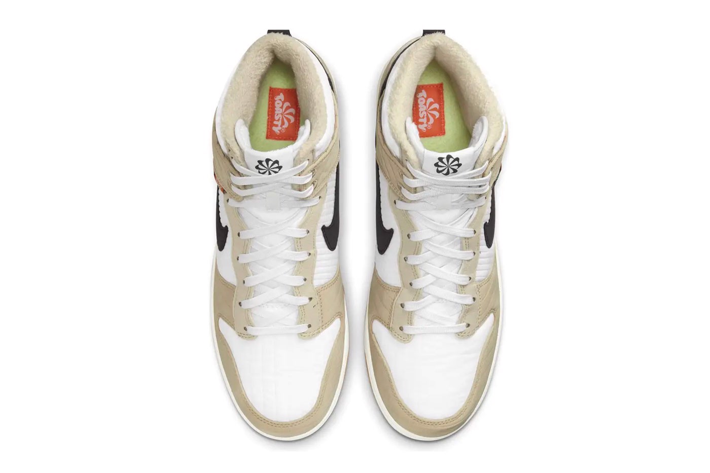 Phiên bản Nike Dunk High "Toasty" trở lại cùng phối màu "Rattan" Hinh anh 3: Phien ban Nike Dunk High "Toasty" tro lai cung phoi mau "Rattan"