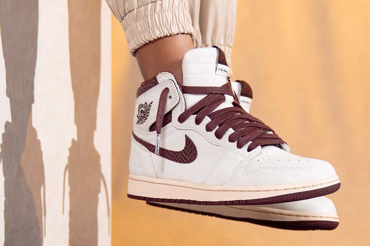 Những hình ảnh đầu tiên về phiên bản A Ma Maniére x Air Jordan 1 Retro Hinh anh 3: Nhung hinh anh dau tien ve phien ban A Ma Maniere x Air Jordan 1 Retro