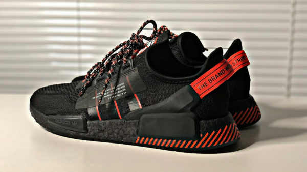 Giày Adidas NMD R1 V2 'Black Solar Red' FW6409 - Ảnh 6