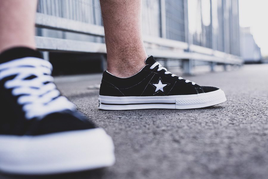 Converse one star suede