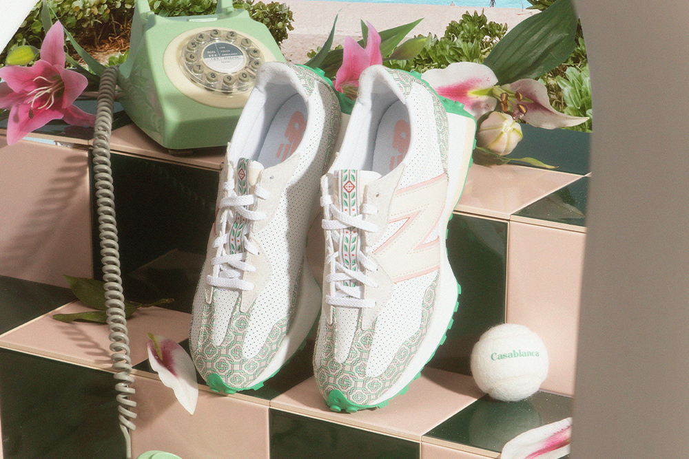 Casablanca X New Balance 327 - Liệu thành công nối tiếp thành công? Hinh anh 3: Casablanca X New Balance 327 - Lieu thanh cong noi tiep thanh cong?
