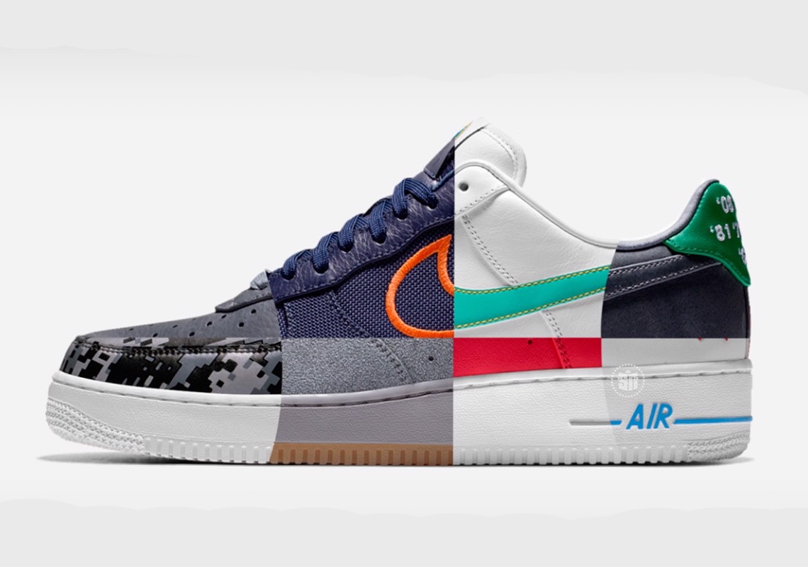 nba-tung-ra-hai-phien-ban-moi-cua-nike-air-force-1-voi-tong-mau-tuong-phan
