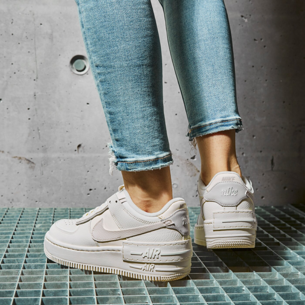 Giày Nike Wmns Air Force 1 Shadow 'Coconut Milk' CU8591-102 - Ảnh 2