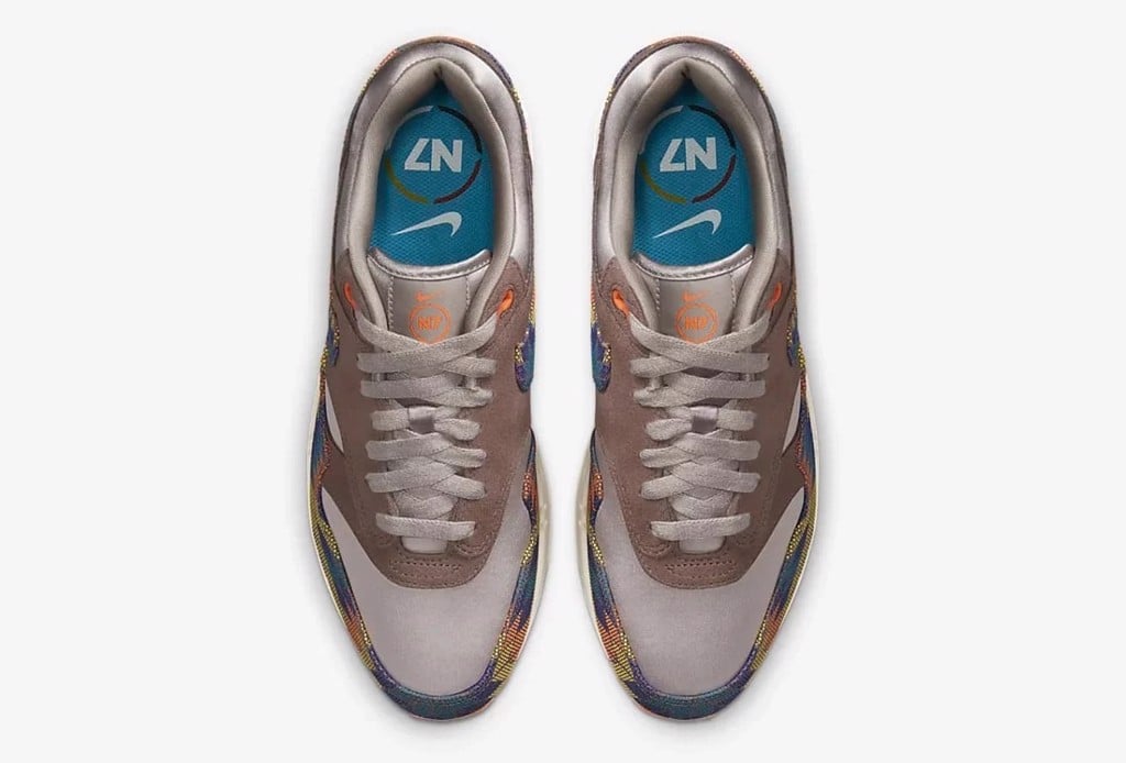 Hinh anh 3: Nike Air Max 1 N7 - Hoa tiet 3D co chieu sau va ket cau sang trong