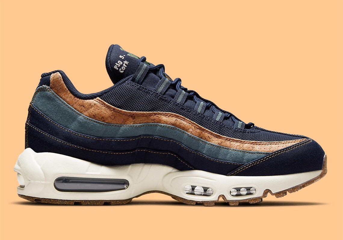 Hinh anh 1: Nike Air Max 95 “Cork" - doi giay lam tu nut ban?