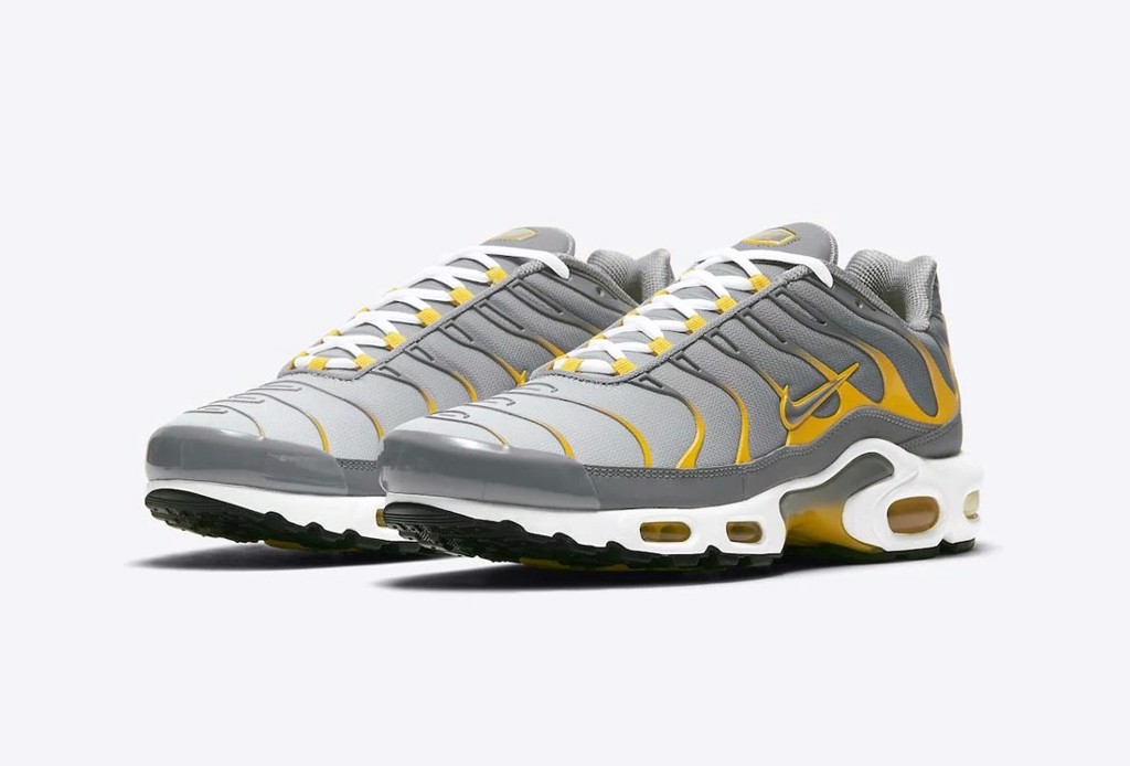 Sói xám Air Max Plus chuyển vàng ảo diệu Hinh anh 1: Soi xam Air Max Plus chuyen vang ao dieu