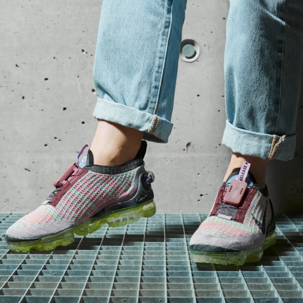 Giày Nike Wmns Air VaporMax 2020 Flyknit 'Violet Ash Volt' CV8821-501 - Ảnh 2