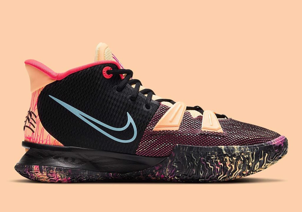 Nike Kyrie 7 “Soundwave” lấy cảm hứng từ bản collab của Tavis Scott Cactus Jack Hinh anh 3: Nike Kyrie 7 “Soundwave” lay cam hung tu ban collab cua Tavis Scott Cactus Jack