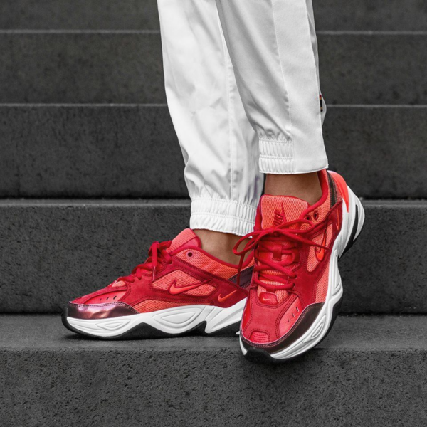 Giày Nike Wmns M2K Tekno 'Red Suede' AV7030-600 - Ảnh 3