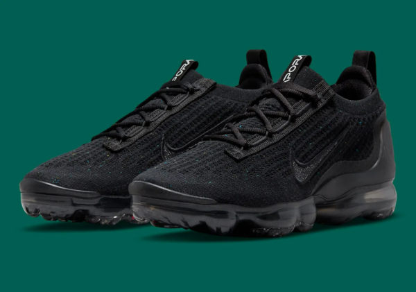 Giày Nike Wmns Air VaporMax 2021 Flyknit 'Black' DC9454-001 - Ảnh 2