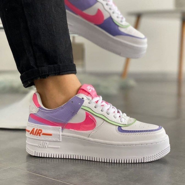 Giày Nike Wmns Air Force 1 'Shadow Beige' CU3012-164 - Ảnh 2