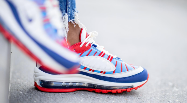 Giày Nike Wmns Air Max 98 '4th of July' AH6799-112 - Ảnh 2