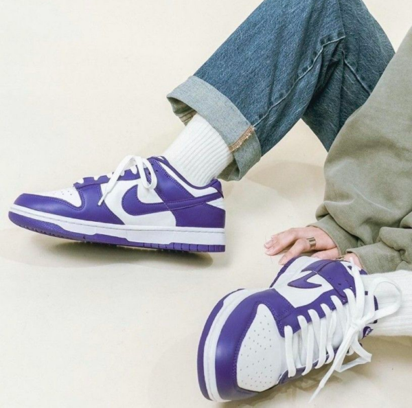Giày Nike Dunk Low 'Court Purple' DD1391-104 - Ảnh 2