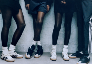 Giay Adidas Pharrell x Samba Human Race 'Night Grey' HP3384