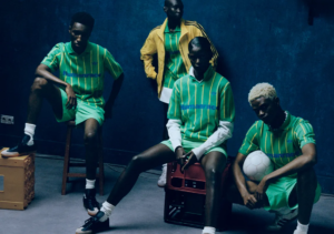 Giay Adidas Pharrell x Samba Human Race 'Night Grey' HP3384