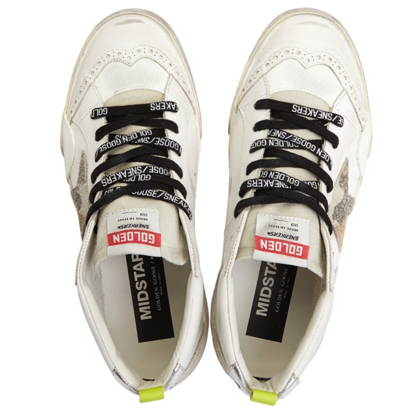 Giày Golden Goose Midstar 'White Beige' GMF00122-F002589-10917 - Ảnh 4