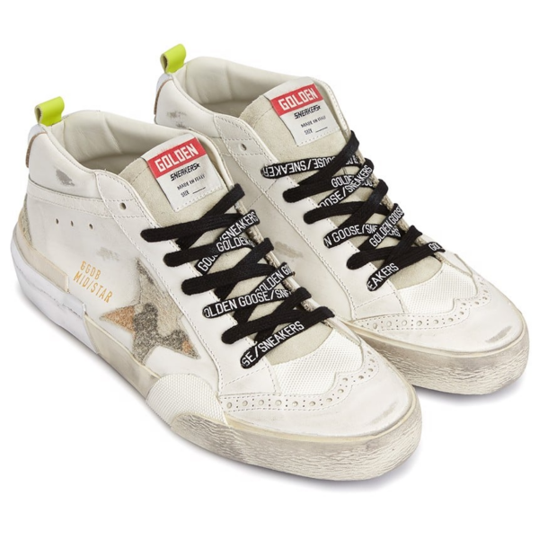 Giày Golden Goose Midstar 'White Beige' GMF00122-F002589-10917 - Ảnh 5