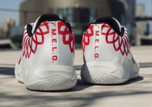 Giay Puma Team Colors 'White High Risk Red' 376941-10