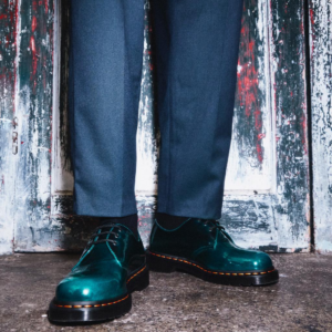 Alternative view of Giày Dr Martens 1461 Vegan 'Black Gross' 26890431