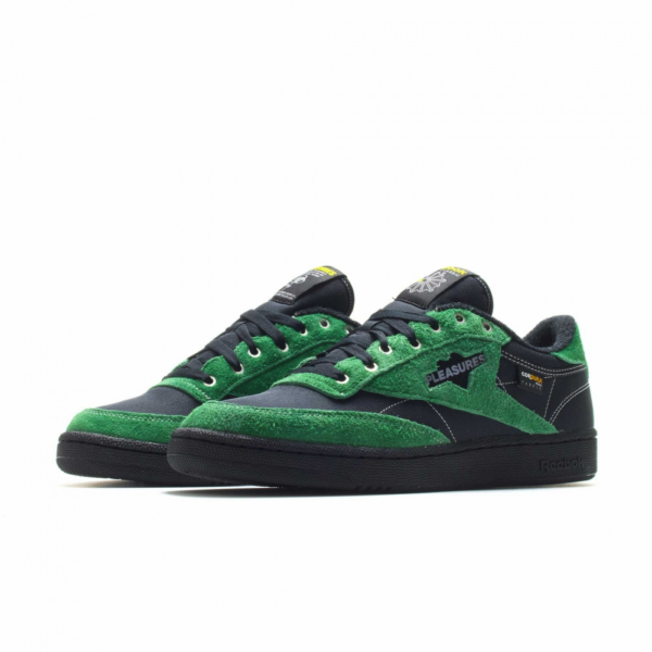 Giày Reebok Pleasures x Club C 85 'Pine Green' GW2644 - Ảnh 4