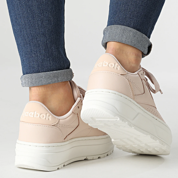 Giày Reebok Club C Double Geo 'Soft Ecru' H69145 - Ảnh 4