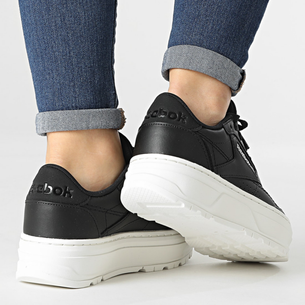 Giày Reebok Club C Double Geo 'Black Chalk' H69142 - Ảnh 4
