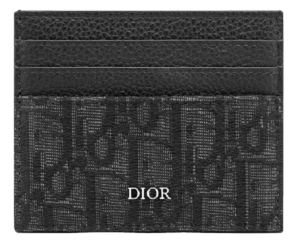 Vi Dior Card Holder 'Black Dior Oblique Jacquard' 2ESCH135YSE-H03E