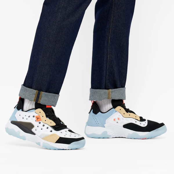 Giày Nike Air Jordan Delta 2 'White Black Tan Infrared' CV8121-100 - Ảnh 3
