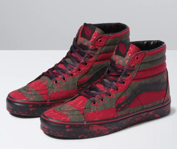 Giày Vans House of Terror x Sk8-Hi 'The Nightmare on Elm Street' VN0A4U3CZV1 - Ảnh 4