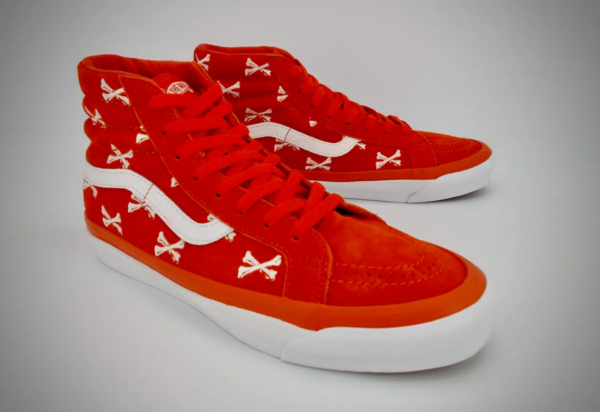 Giày Vans WTAPS x UA OG SK8-Hi LX 'Orange' VN0A4BVB20Q1 - Ảnh 3