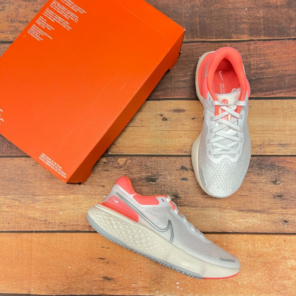 Giày Nike Wmns ZoomX Invincible Run Flyknit 'White Bright Mango' CT2229-100 - Ảnh 2