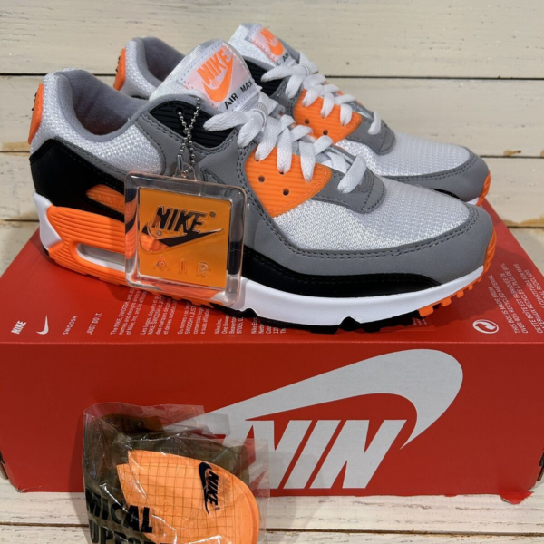 Giày Nike Air Max 90 'Total Orange' CW5458-101 - Ảnh 3
