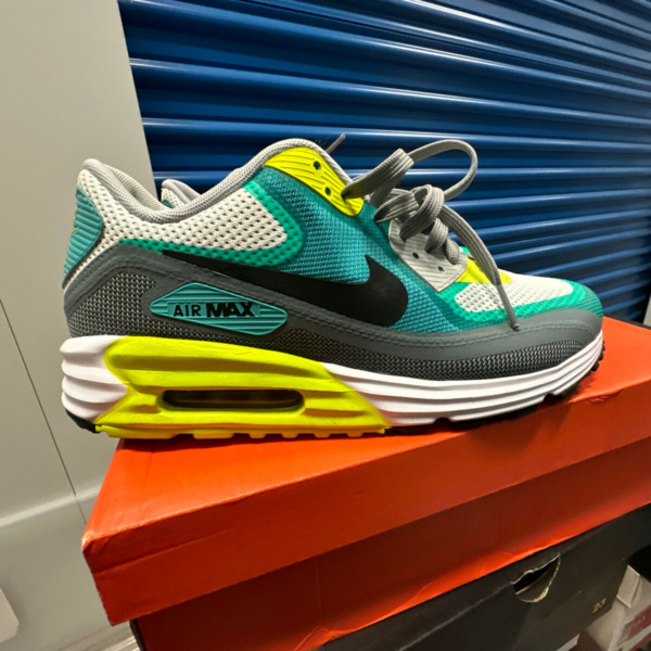 Giày Nike Air Max 90 Lunar C3.0 'White Turbo Green' 631744-103 - Ảnh 4