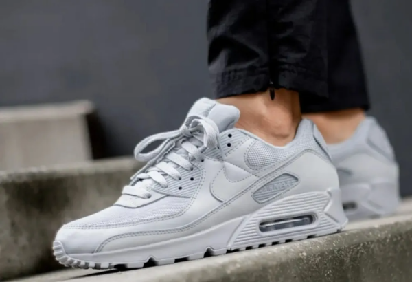Giày Nike Air Max 90 'Triple Grey' CN8490-001 - Ảnh 4