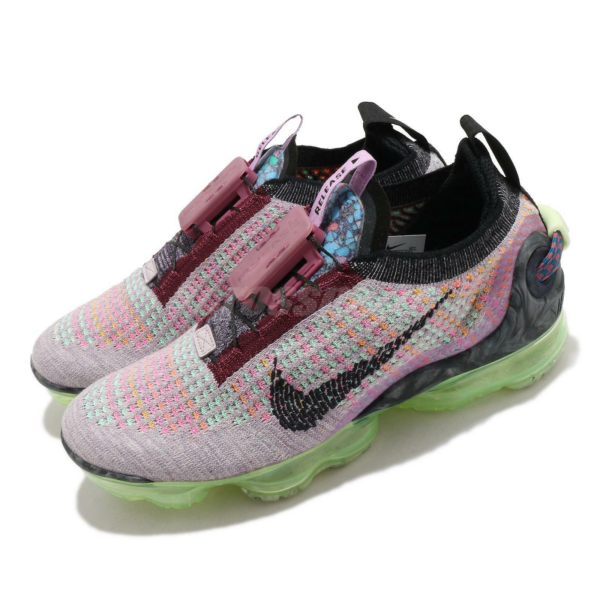 Giày Nike Wmns Air VaporMax 2020 Flyknit 'Violet Ash Volt' CV8821-501 - Ảnh 5